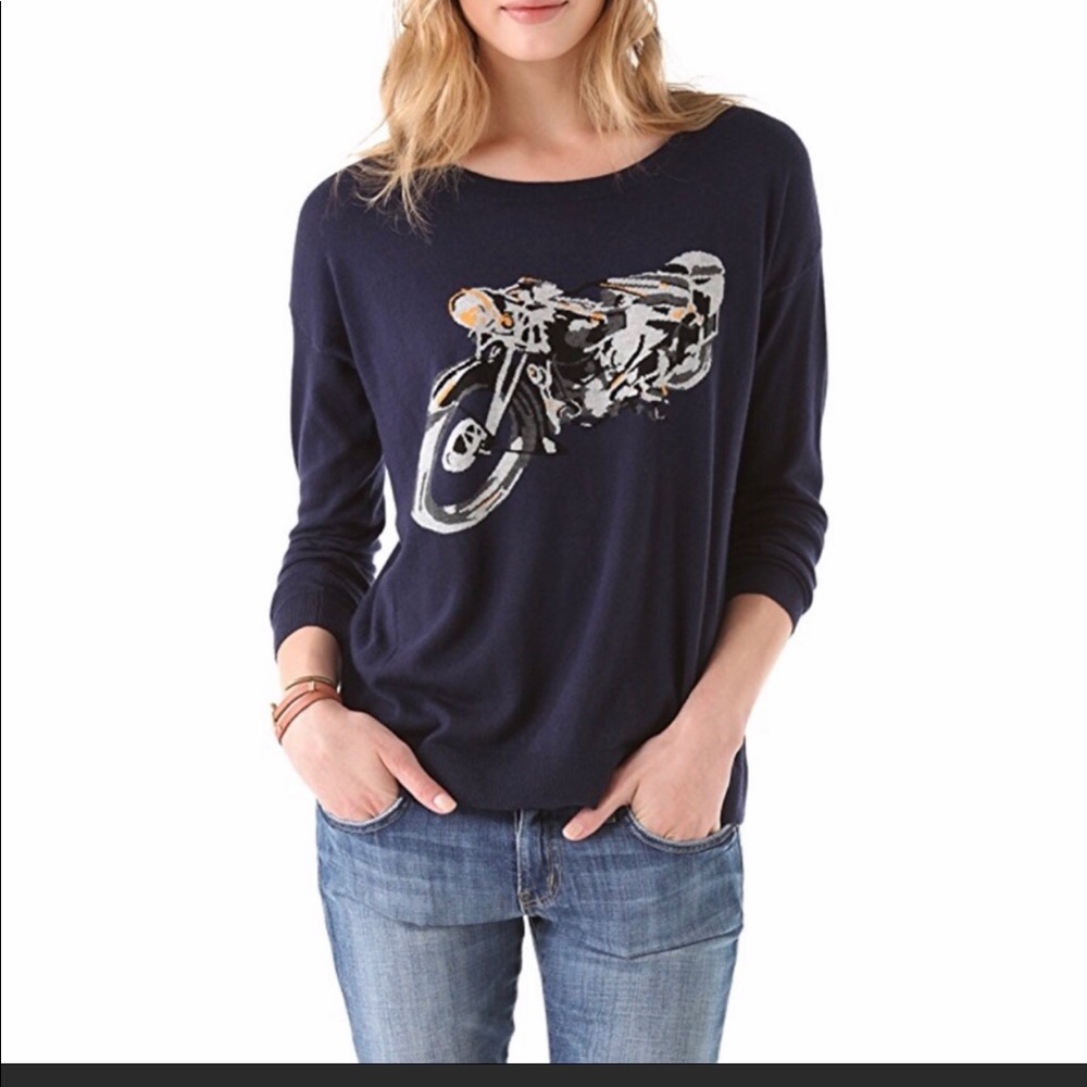Joie “Eloisa” motorcycle sweater
